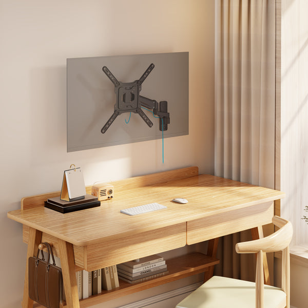 Gas Spring Swing Arm TV Wall Bracket 23'' 24" 28" 32" 37" 40" 42" 43" 46" 49" 55" VESA Max 400x400