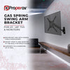 Gas Spring Swing Arm TV Wall Bracket 23'' 24" 28" 32" 37" 40" 42" 43" 46" 49" 55" VESA Max 400x400