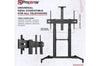 TV Trolley Stand on Wheels 60" 63" 70" 75" 80" 100" Max Load 100kg VESA Max 1000x600mm