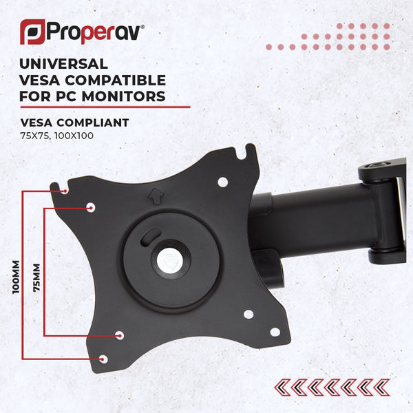 Extendable Monitor Mount | Single 17''-32''