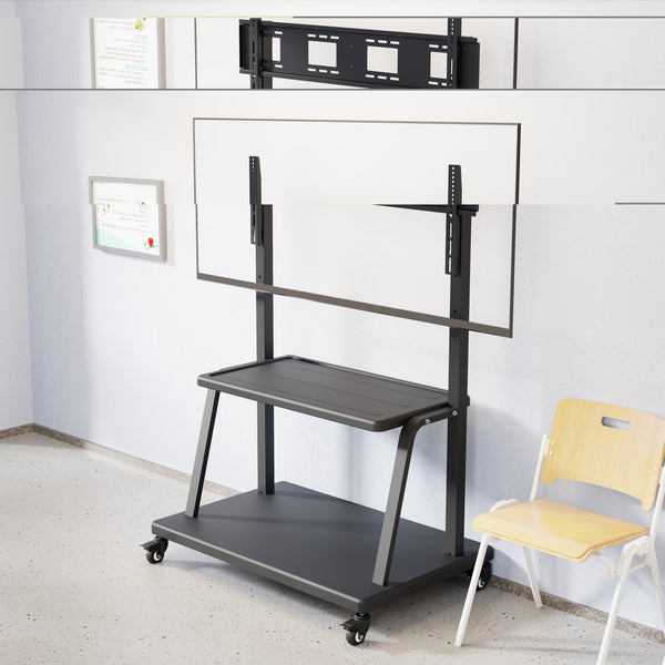 TV Stand on Wheels for 37"-100" Max Load 150kg Max VESA 800-600mm