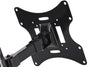Swing Arm TV Wall Bracket 23" 24" 28" 32" 37" 40" 42" 43" Tilt 20° VESA Max 200x200 Black
