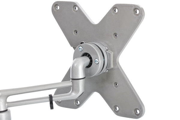 Swing Arm TV Wall Bracket 23" 24" 28" 32" 37" 40" 42" 43" Tilt 15° VESA Max 200x200 Silver