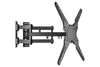 Heavy Duty Swing Arm TV Corner Wall Bracket 23" 24"28" 32" 37" 40" 42" 43" 46" 50" 55" VESA Max 400x400 Black